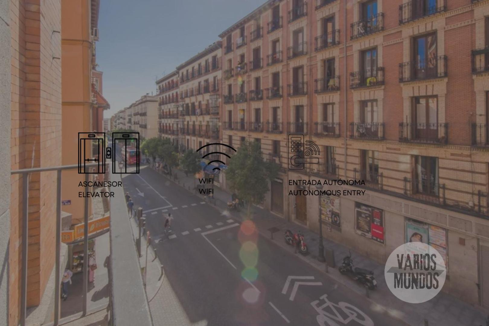 Classic Apt 7Pax En La Latina-Centro De Мадрид Экстерьер фото